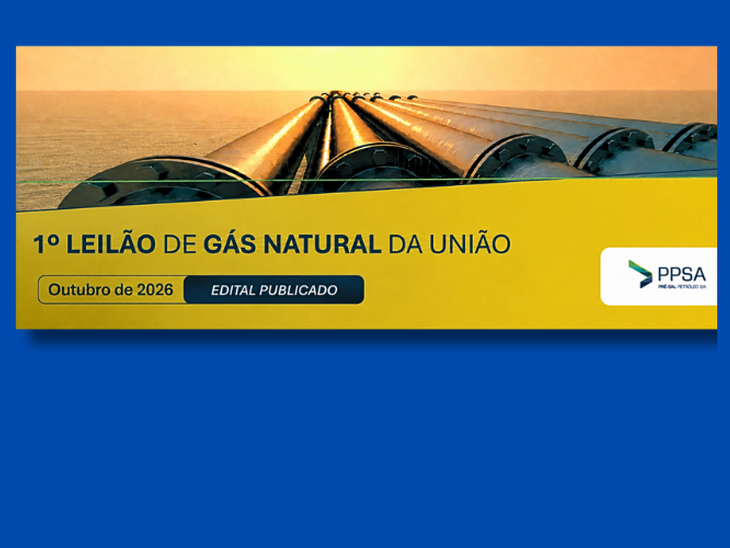 PPSA publica edital do 1º Leilão de Gás Natural da União