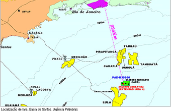 Petrobras conclui perfuração do quarto poço na área de Iara