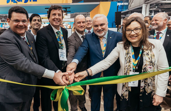 Organizado pela Apex Brasil, pavilhão brasileiro conta 53 empresas participantes