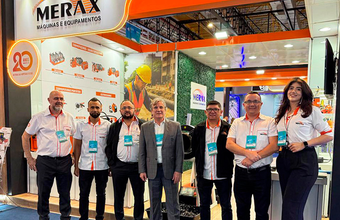 Merax marcou presença na Fenasan 2025 com equipamentos para manutenção e instalação de redes de água e esgoto
