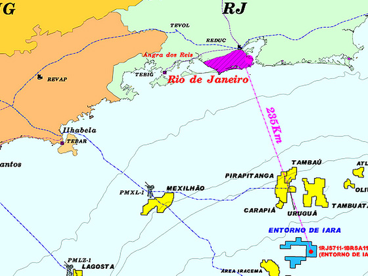 Nova descoberta de petróleo na área da Cessão Onerosa