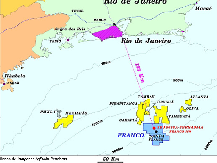 Primeiro poço na Cessão Onerosa confirma potencial da área de Franco