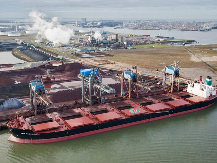 Exportação de minério de ferro do Brasil caminha para novo aumento mensal em julho