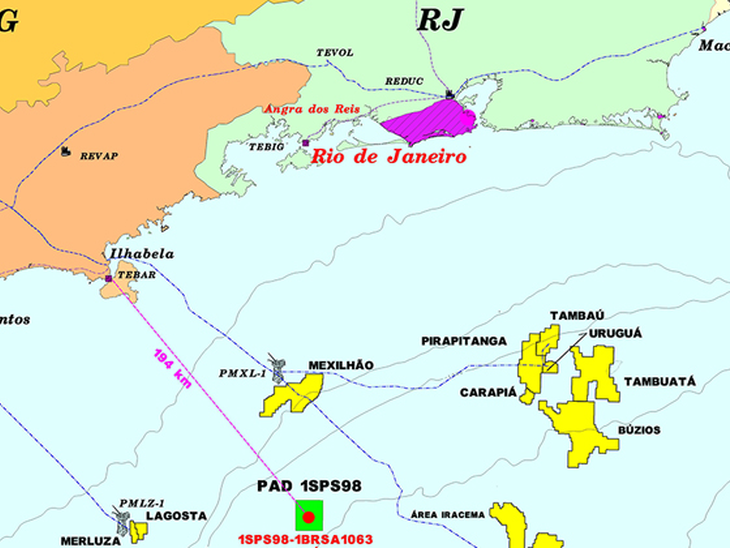 Primeiro poço do bloco BM-S-50 indica boa produtividade