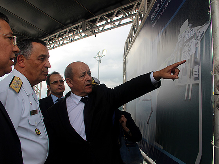 Marinha deve inaugurar este mês primeira fase da base de submarinos