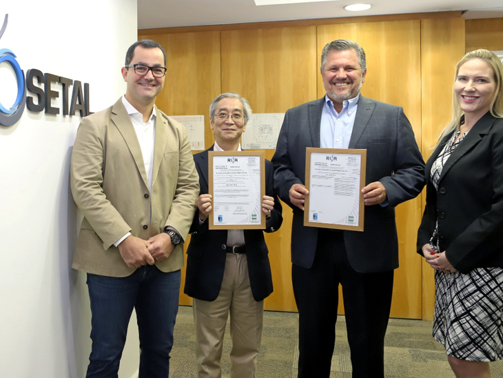 Toyo Setal e EBR certificadas pela norma ISO 37001