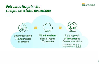 Junto ao Projeto Envira Amazônia, Petrobras faz sua primeira compra de créditos de carbono