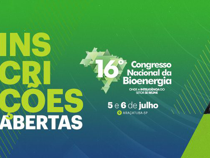 Estão abertas as inscrições do Maior Congresso Técnico de Bioenergia do Mundo