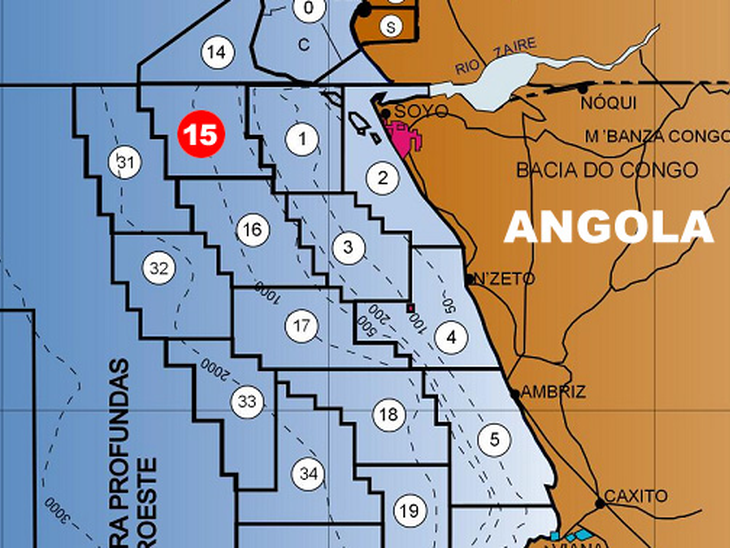 Descoberta de petróleo em Angola