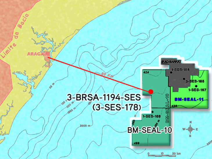 Petrobras confirma potencial da área de Moita Bonita