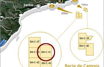 OGX anuncia presença de hidrocarbonetos no poço OGX-20 