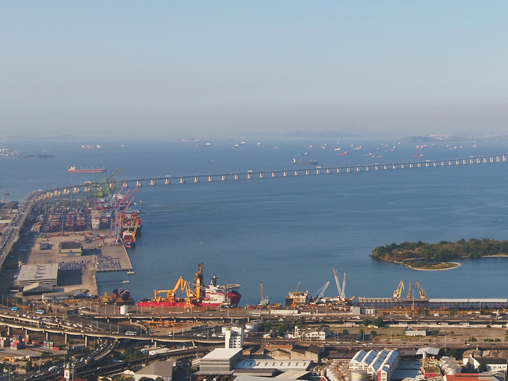 Movimentação do Porto do Rio de Janeiro cresce 13,5% no 1° trimestre