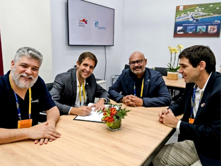 Porto do Açu e OceanPact assinam acordo para expansão de base de serviços marítimos