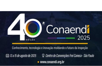 O principal congresso de END & Inspeção da América Latina chega à sua 40ª edição