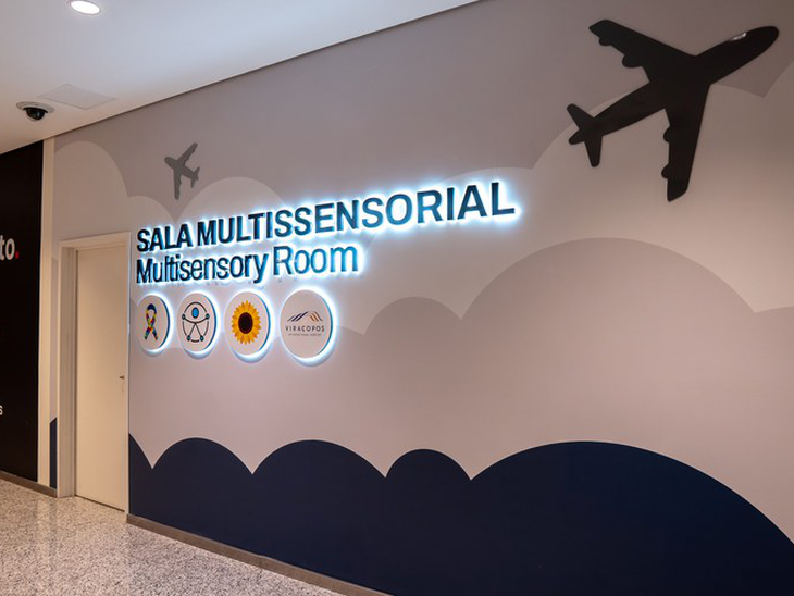 MPor amplia inclusão com Sala Multissensorial em Viracopos