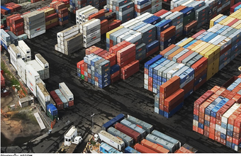 Movimento de cargas portuárias cresceu 7,7% no primeiro trimestre