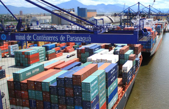 Aumentam as exportações pelo Corredor Leste do Porto de Paranaguá