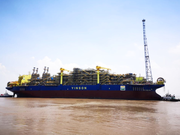 FPSO Anna Nery deixa estaleiro na China para operar no campo de Marlim (BC)