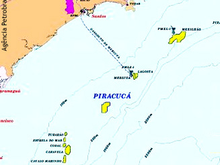 Estatal encontra óleo leve e gás no litoral paulista