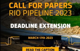 Rio Pipeline prorroga inscrição de trabalhos técnicos