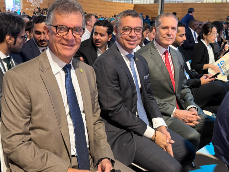 Durante a Gastech em Milão, governador de Sergipe apresenta potencialidades energéticas do estado em maior exposição mundial do setor