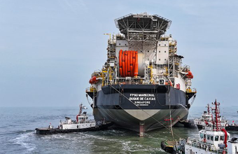 FPSO Marechal Duque de Caxias parte da China rumo ao Brasil