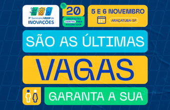 Inscreva-se agora: últimas vagas disponíveis para o 7º Seminário UDOP de Inovações