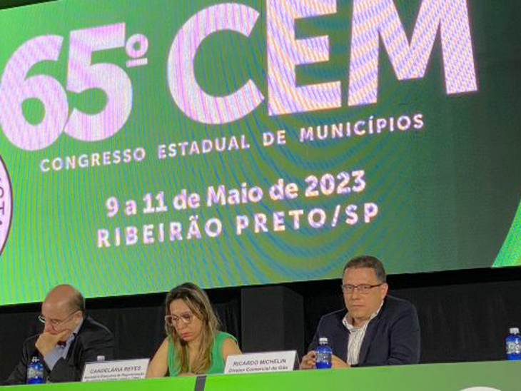 GasBrasiliano comemora os bons resultados de sua participação no 65º Congresso Estadual de Municípios