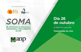 Acontece amanhã (26/10) o IX Workshop de Segurança Operacional e Meio Ambiente