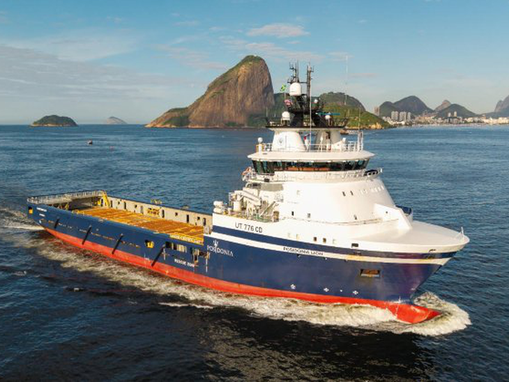Posidonia incorpora PSV Posidonia Lion, sua primeira embarcação híbrida e a terceira desse tipo em operação no Brasil