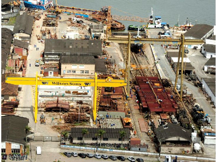 Fepam emite LI para estaleiro do grupo Wilson Sons