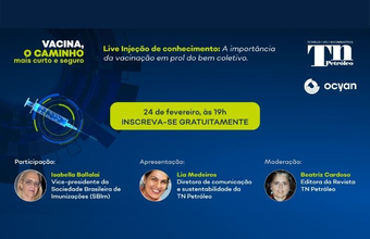 Ocyan apoia live aberta e gratuita sobre a vacina contra Covid-19, próxima quarta (24/02)