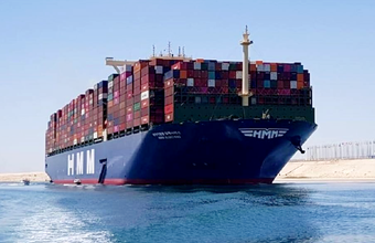 Roterdã recebe HMM Algeciras, o maior porta-contêineres em viagem inaugural