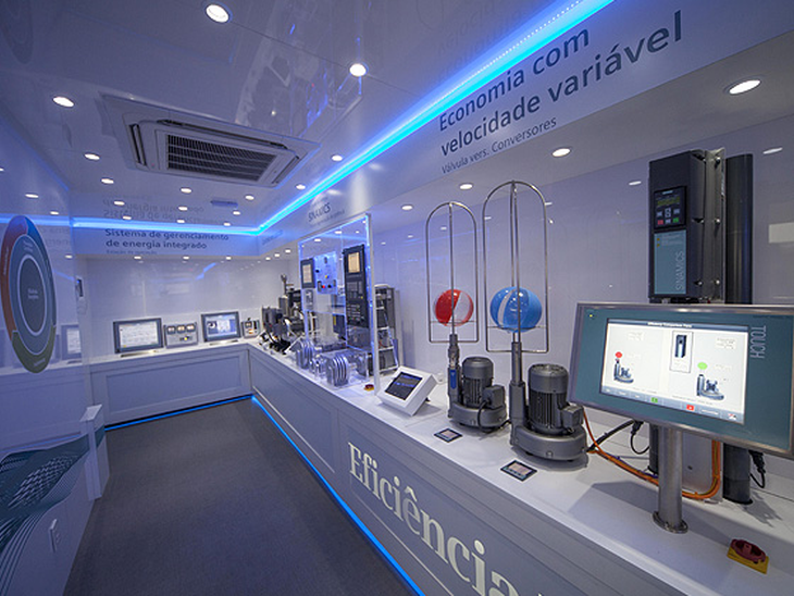Caminhão da Eficiência Energética da Siemens visita mais de 30 cidades