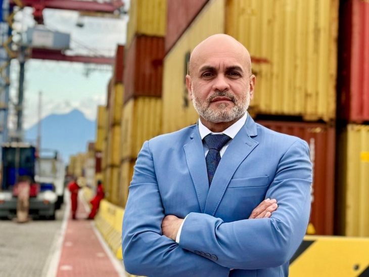 Novo presidente da PortosRio realiza visita ao Porto de Itaguaí
