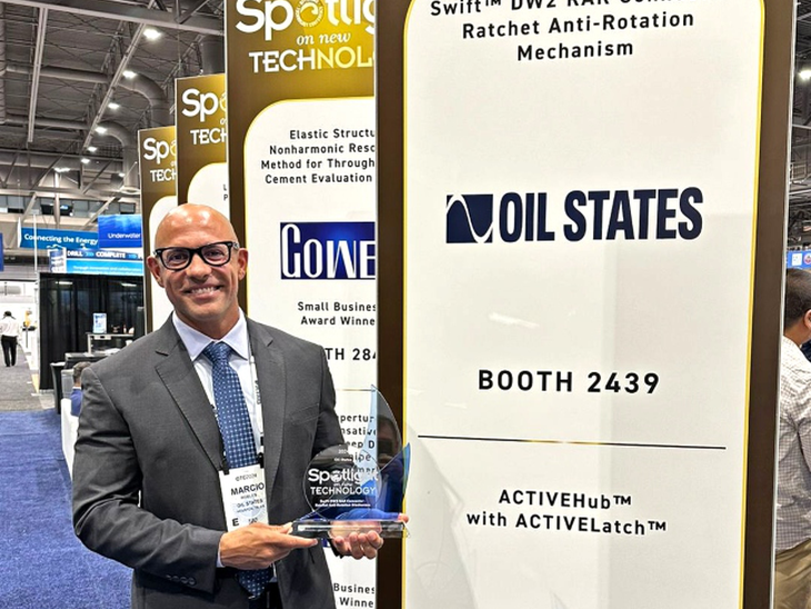O Spotlight on New Technologies Award da OTC ficou com a Oil States