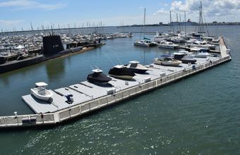 NTC Float comemora 15 anos do PierPlas na maior feira náutica indoor da América Latina