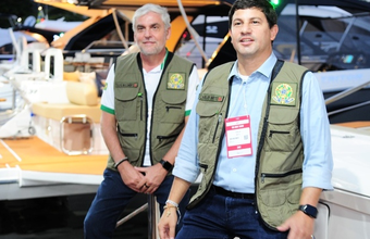 Novo Ministro do Turismo, Carlos Brito, vista o Rio Boat Show 2022