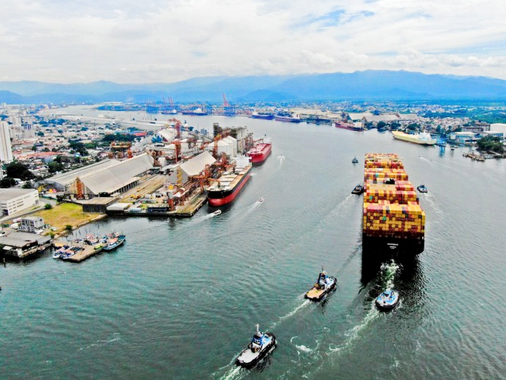 Porto de Santos movimenta 186,4 milhões de toneladas em 2025 e avança para ampliar sua capacidade