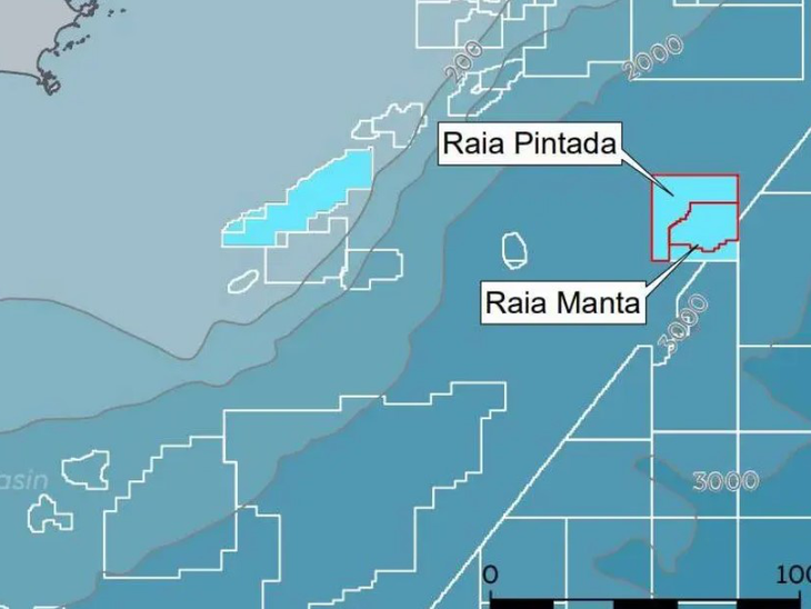 Os campos Raia Manta e Raia Pintada localizados no BM-C-33 têm declaração de comercialidade pela Equinor