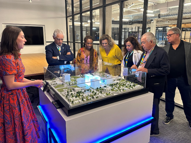 Delegação da Firjan visita hub de desenvolvimento tecnológico de Houston