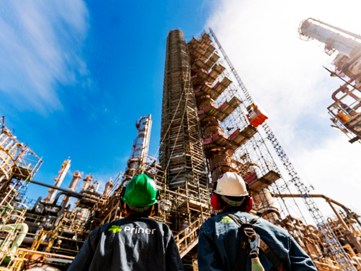 PRINER exibe na Rio Oil & Gas Energy o serviço de pintura robotizado e tecnologias avançadas em acesso e tratamento de superfície