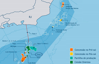 Produção de petróleo e gás totalizou 3,757 MMboe/d em junho e o destaque foi o campo de Atapu com 100 mil boe/d 