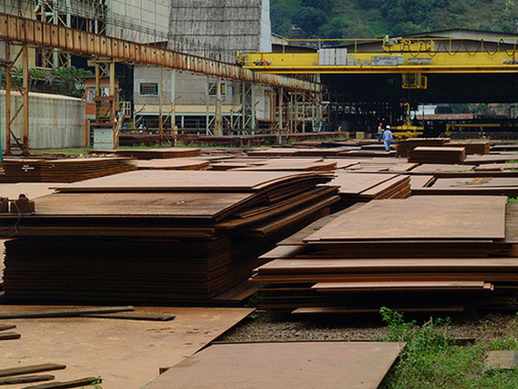 Vendas de aços planos crescem 3,1% em maio