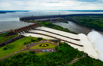 Itaipu tem produção histórica de 103,09 milhões de MWh em 2016