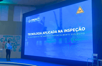 Comquality Engenharia apresenta solução inovadora na Inspeção de Equipamentos em ambientes potencialmente explosivos no Sergipe Oil and Gas.