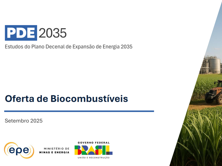 Estudo projeta expansão da produção de biocombustíveis com R$ 110 bilhões até 2035