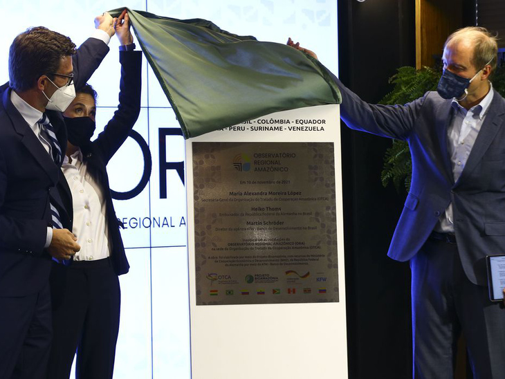 Observatório Amazônico disponibilizará base de dados de oito países