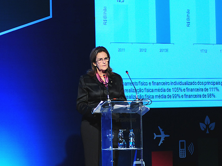Foster destaca contribuição da Petrobras para infraestrutura do Brasil