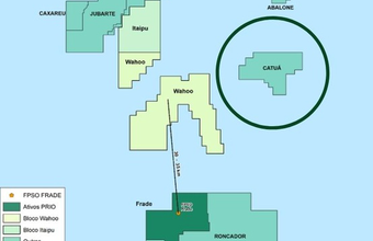 Petrobras coloca à venda o Campo de Catuá na Bacia de Campos